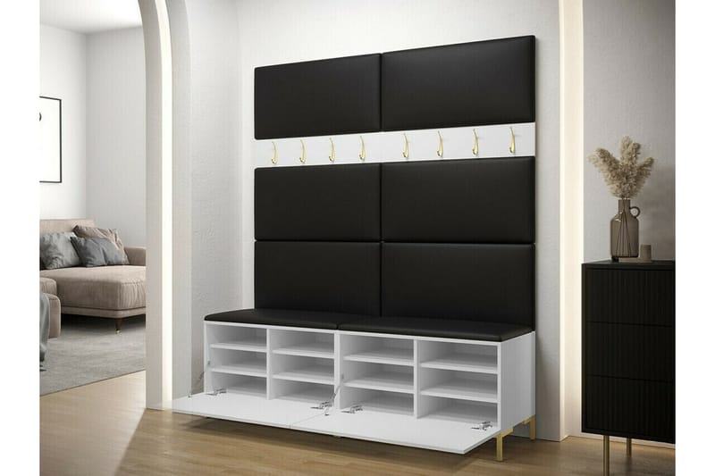 Dunvegan Hallmöbelset 168x46 cm - Mörkbrun - Möbler - Hallmöbler - Möbelset för hall & entre