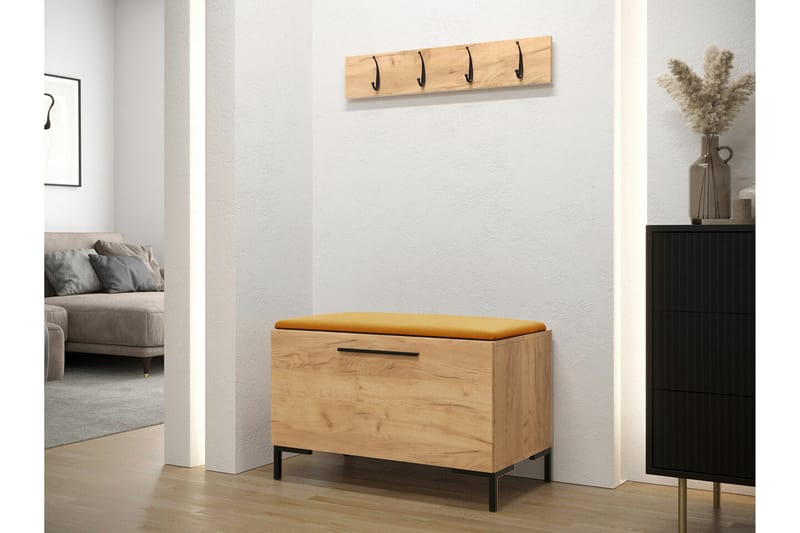 Dunvegan Hallmöbelset 84x44 cm - Brun - Möbler - Hallmöbler - Möbelset för hall & entre