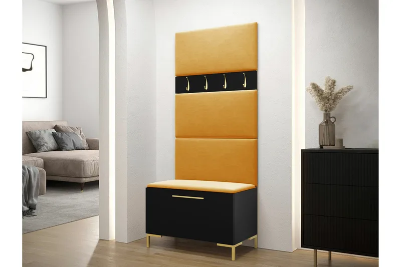 Dunvegan Hallmöbelset 84x46 cm Black - Möbler - Hallmöbler - Möbelset för hall & entre