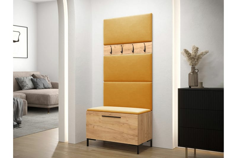 Dunvegan Hallmöbelset 84x46 cm - Brun - Möbler - Hallmöbler - Möbelset för hall & entre