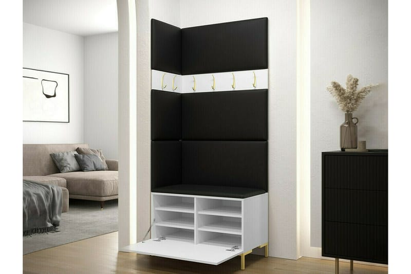 Dunvegan Hallmöbelset 84x46 cm - Mörkbrun - Möbler - Hallmöbler - Möbelset för hall & entre