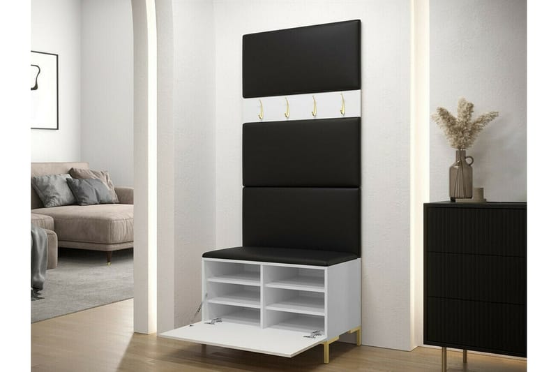 Dunvegan Hallmöbelset 84x46 cm - Svart - Möbler - Hallmöbler - Möbelset för hall & entre