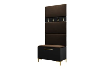 Dunvegan Hallmöbelset 84x46 cm - Svart - Möbler - Hallmöbler - Möbelset för hall & entre