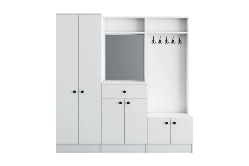 Erickslund Hallmöbelset - Vit - Möbler - Hallmöbler - Möbelset för hall & entre
