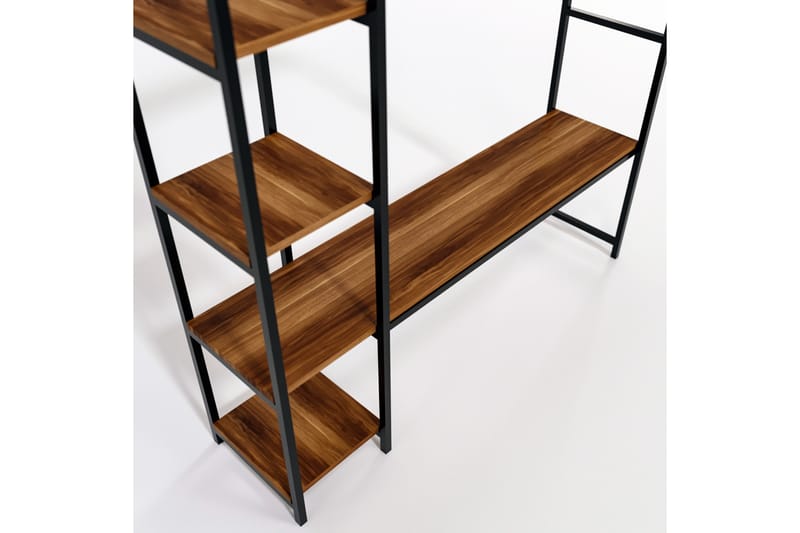 Gambetta Hallmöbelset 145 cm - Mörkbrun - Möbler - Hallmöbler - Möbelset för hall & entre