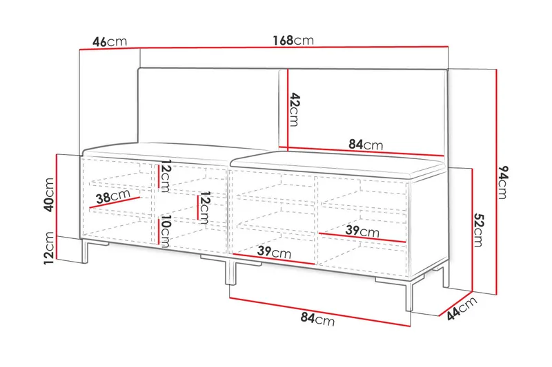 Hallförvaring - Möbler - Hallmöbler - Möbelset för hall & entre