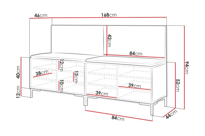 Hallförvaring - Möbler - Hallmöbler - Möbelset för hall & entre
