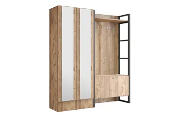 Hardyng Hallmöbelset 34x90 cm - Natur - Möbler - Hallmöbler - Möbelset för hall & entre