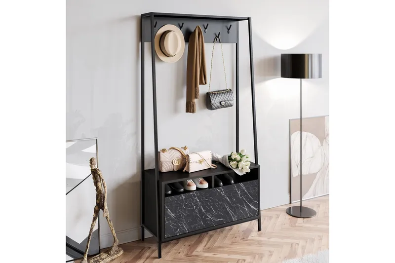 Imoveis Hallmöbelset 30 cm, Svart