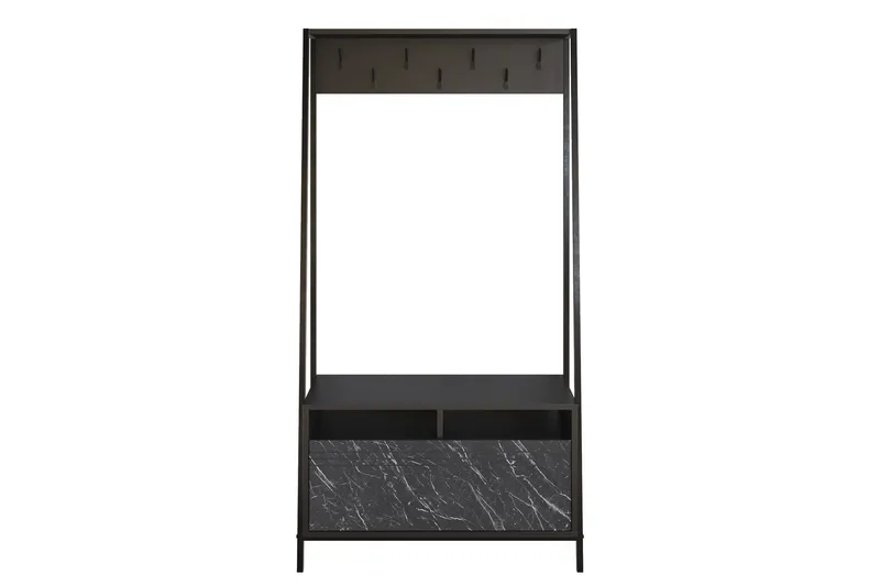 Imoveis Hallmöbelset 30 cm - Svart - Möbler - Hallmöbler - Möbelset för hall & entre