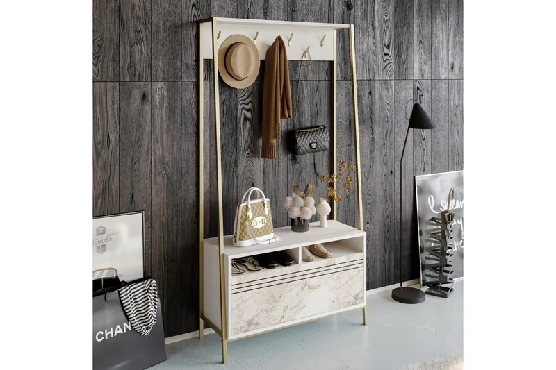 Imoveis Hallmöbelset 30 cm, Vit