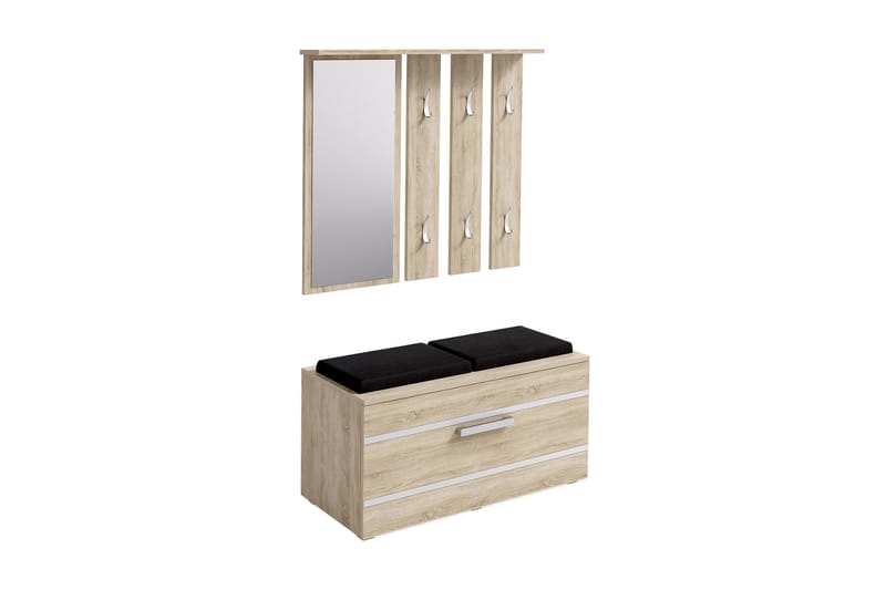 Narva Hallmöbel 85 cm - Trä - Möbler - Hallmöbler - Möbelset för hall & entre