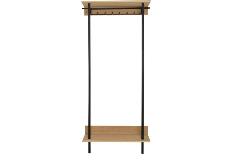 Ongayo Hallmöbelset 28x80 cm - Vit/Svart - Möbelset för hall & entre - Hallförvaring