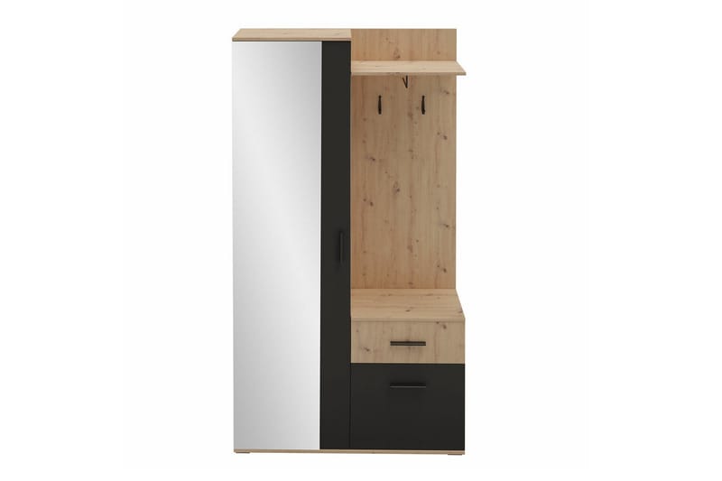 Rosehall Hallmöbelset 97x30 cm 195x - Svart - Möbler - Hallmöbler - Möbelset för hall & entre