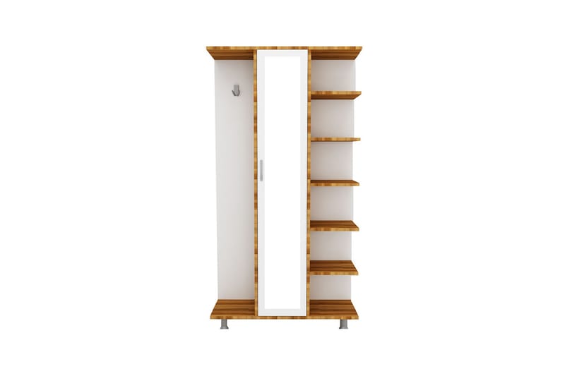 Vesen Hallmöbelset 180x100 cm - Natur/Vit - Möbler - Hallmöbler - Möbelset för hall & entre