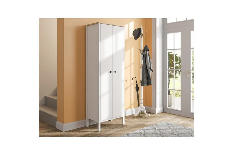 Orricon Hallmöbelset - Natur/Vit - Möbler - Hallmöbler - Möbelset för hall & entre