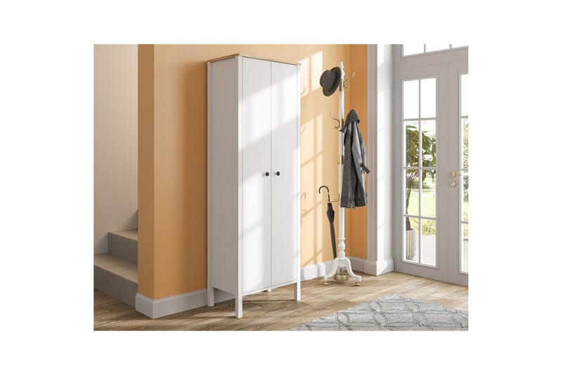 Orricon Hallmöbelset - Natur/Vit - Möbler - Hallmöbler - Möbelset för hall & entre