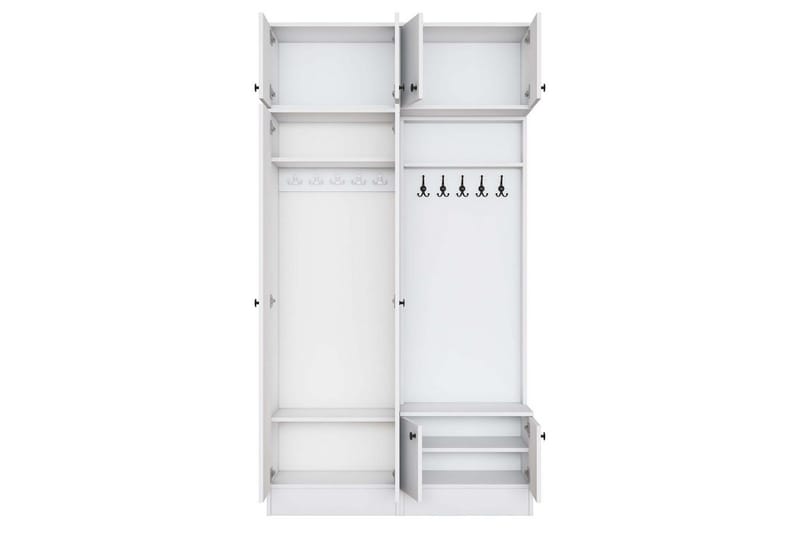 Quorra Hallmöbelset - Vit - Möbler - Hallmöbler - Möbelset för hall & entre