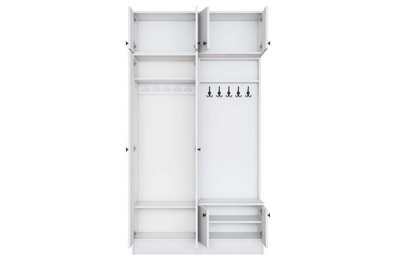 Quorra Hallmöbelset - Vit - Möbler - Hallmöbler - Möbelset för hall & entre