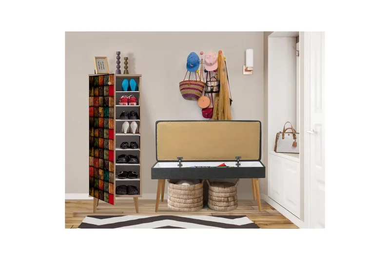 Tekel Hallmöbelset - Antracit - Möbler - Hallmöbler - Möbelset för hall & entre