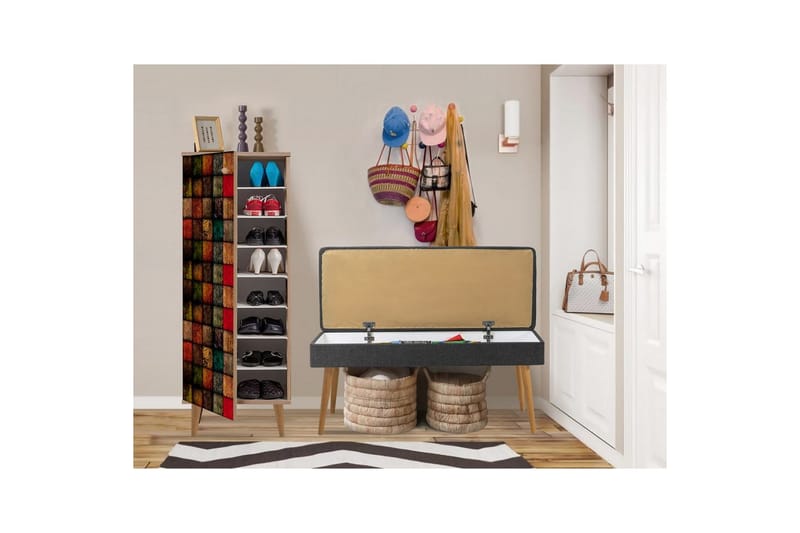 Tekel Hallmöbelset - Antracit - Möbler - Hallmöbler - Möbelset för hall & entre