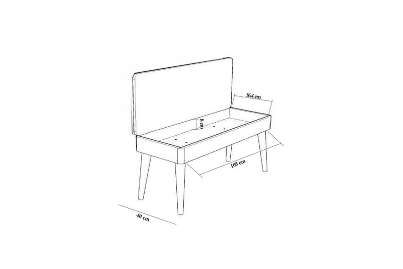 Tekel Hallmöbelset - Antracit - Möbler - Hallmöbler - Möbelset för hall & entre