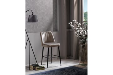 Huddy Bargrupp 49 cm - Cappuccino/Svart - Möbler - Stolar & fåtöljer - Barstol & barpall