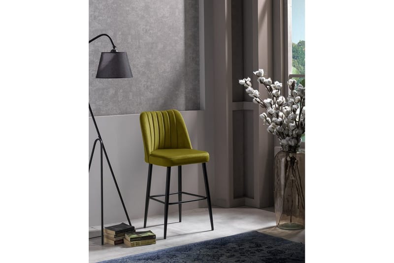 Huddy Bargrupp 49 cm - Gul/Svart - Möbler - Bord & matgrupper