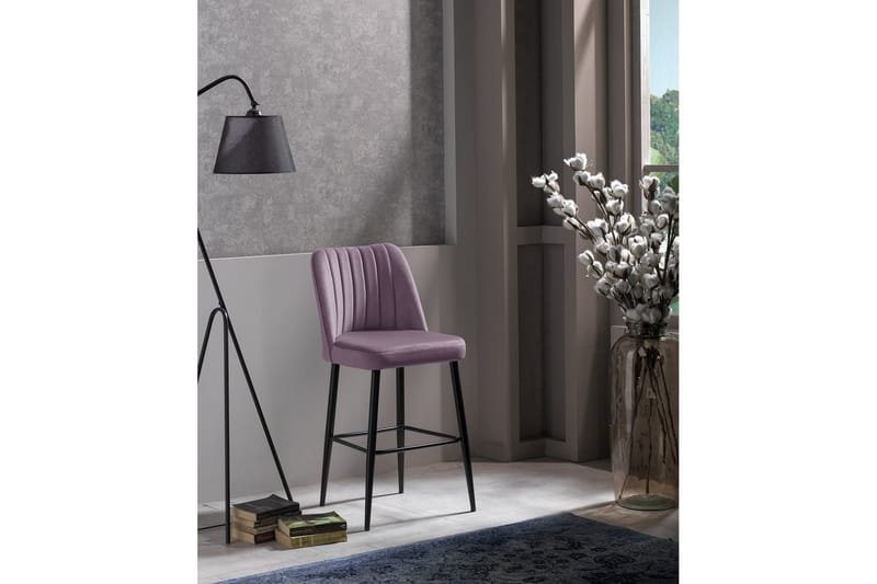 Huddy Bargrupp 49 cm - Lilac/Svart - Möbler - Bord & matgrupper