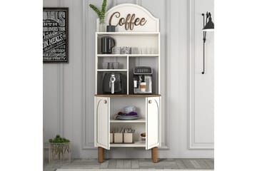 Kaffebarskåp Två Gräddfärgad / Ek - Gräddfärgad / Ek - Möbler - Bord & matgrupper