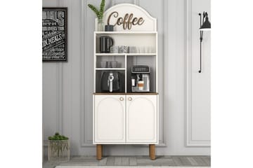 Kaffebarskåp Två Gräddfärgad / Ek - Gräddfärgad / Ek - Möbler - Bord & matgrupper