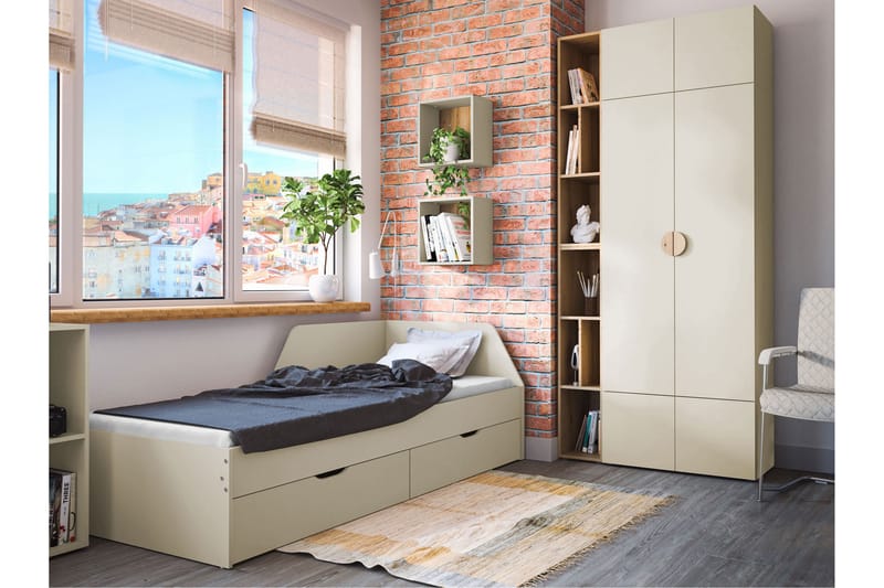 Adolfo Möbelset För Sovrum - Beige - Möbler - Möbelset - Möbelset för sovrum