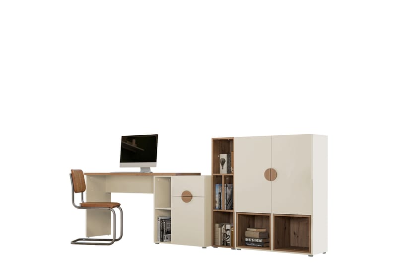 Adolfo Möbelset För Sovrum - Beige/Grå - Möbler - Möbelset - Möbelset för sovrum