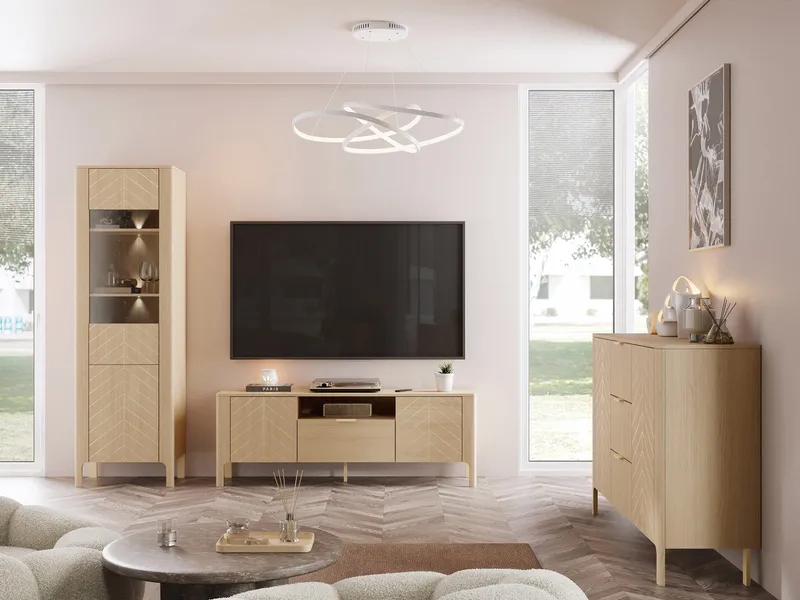 Aggarwal Möbelset för Vardagsrum med Belysning - Möbler - Möbelset - Möbelset för vardagsrum