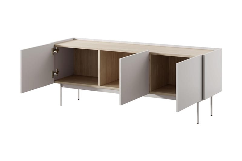 Akansh Möbelset För Vardagsrum - Beige - Möbler - Möbelset - Möbelset för vardagsrum