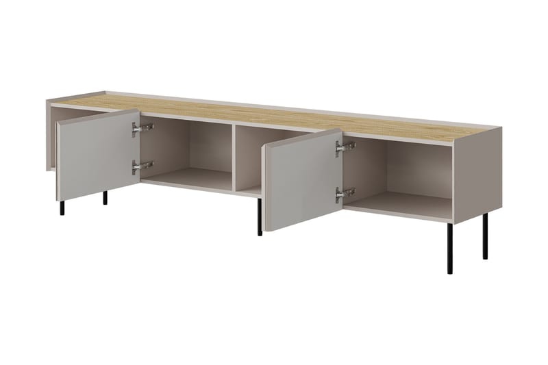 Akie Möbelset För Vardagsrum - Beige - Möbler - Möbelset - Möbelset för vardagsrum