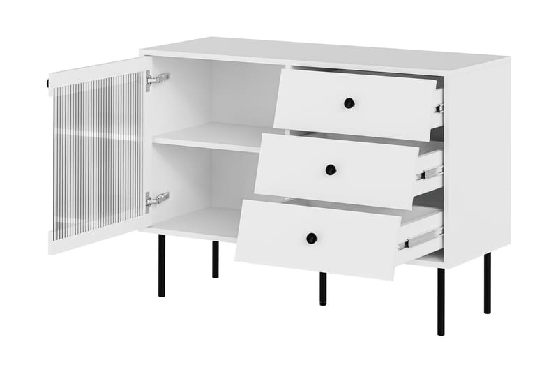 Akilesh Möbelset För Vardagsrum - Svart - Möbler - Möbelset - Möbelset för vardagsrum