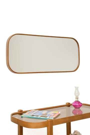 Alaswa Byrå- och spegelset (2 delar) 103x85x42 cm - valnöt transparent - Möbler - Möbelset - Möbelset för sovrum