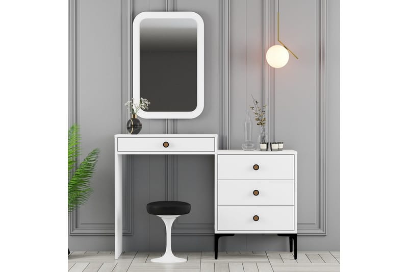 Ameias Möbelset För Sovrum Vit - Hanah Home - Möbler - Möbelset - Möbelset för sovrum