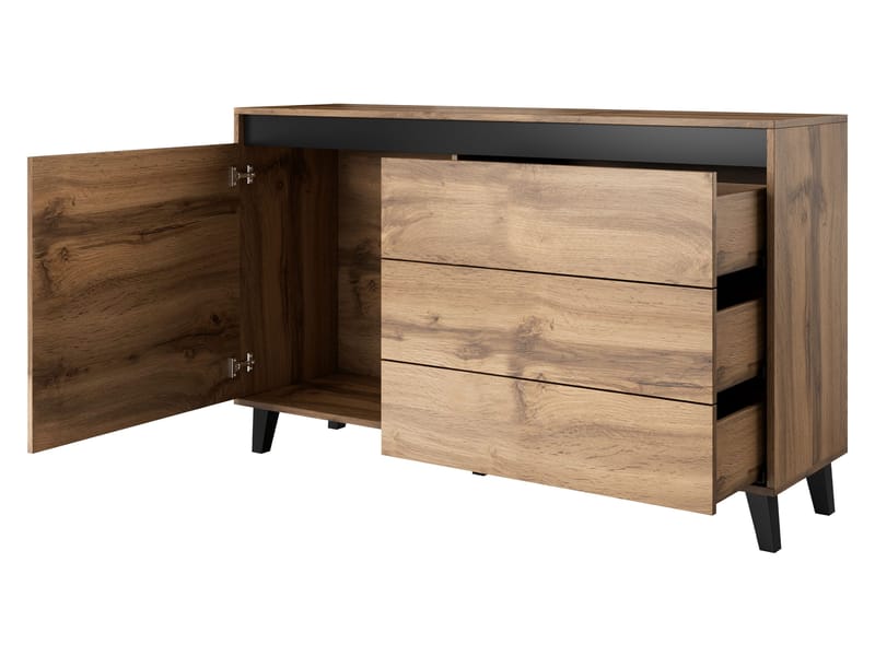 Amshyttan Möbelset För Vardagsrum - Brun/Svart - Möbler - Möbelset - Möbelset för vardagsrum