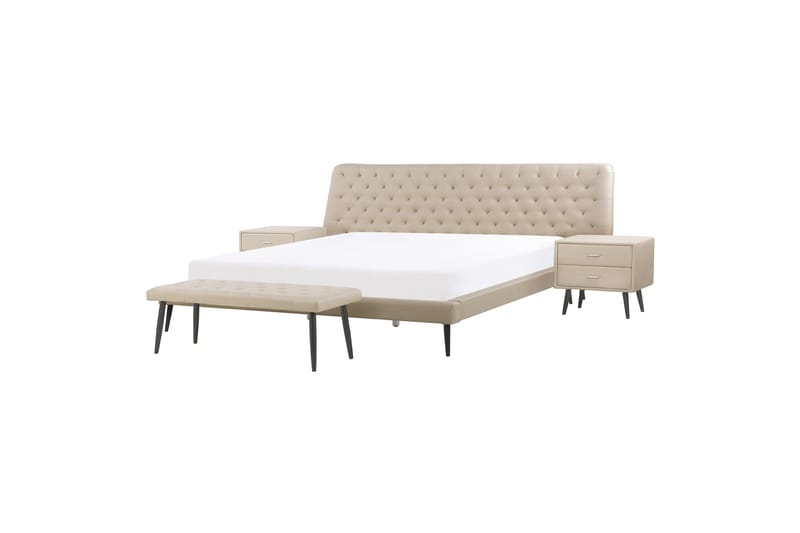 Aranne Möbelset För Sovrum - Beige - Möbler - Möbelset - Möbelset för sovrum