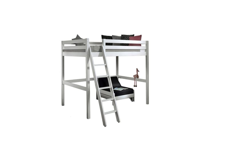 Bäddsoffa Pino Mezzanine Vit, 140 x 200 cm - Vit, 140 x 200 cm - Möbler - Möbelset - Möbelset för sovrum