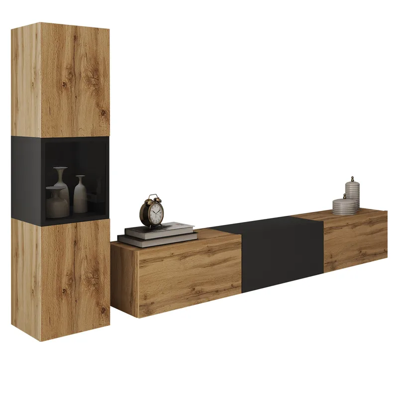 Bergfelde Tv-Enhet 2-delar - Möbler - Möbelset - Möbelset för vardagsrum