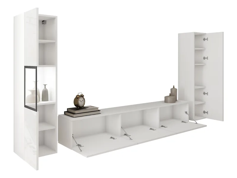 Bergfelde Tv-Enhet 3-delar - Möbler - Möbelset - Möbelset för vardagsrum