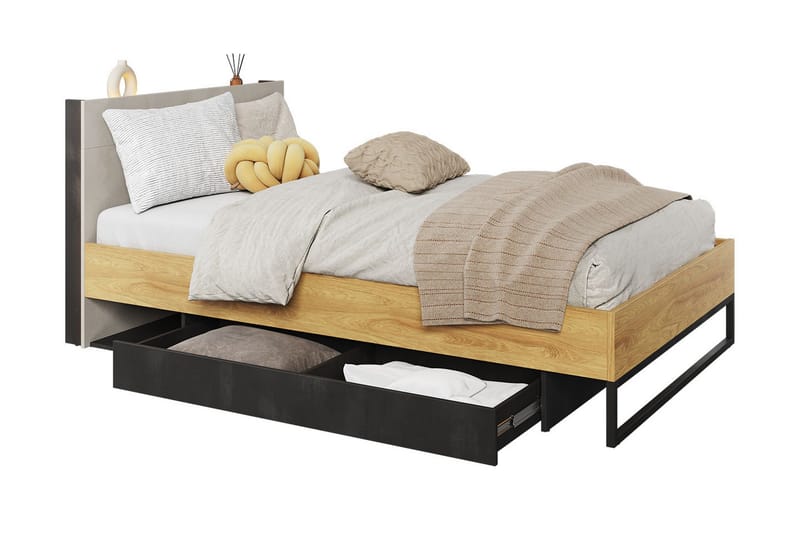 Besta Möbelset För Sovrum - Brun/Beige/Svart - Möbler - Möbelset - Möbelset för sovrum