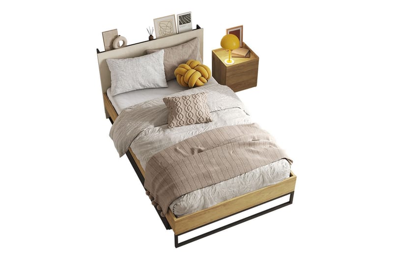 Besta Möbelset För Sovrum - Brun/Beige/Svart - Möbler - Möbelset - Möbelset för sovrum