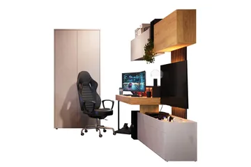 Besta Möbelset För Vardagsrum - Brun/Beige - Möbler - Möbelset - Möbelset för vardagsrum
