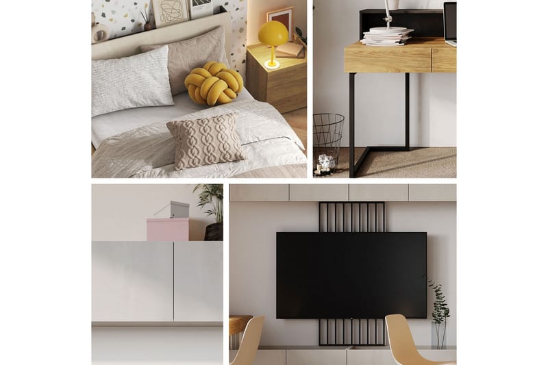 Besta Möbelset För Vardagsrum - Brun/Beige - Möbler - Möbelset - Möbelset för vardagsrum