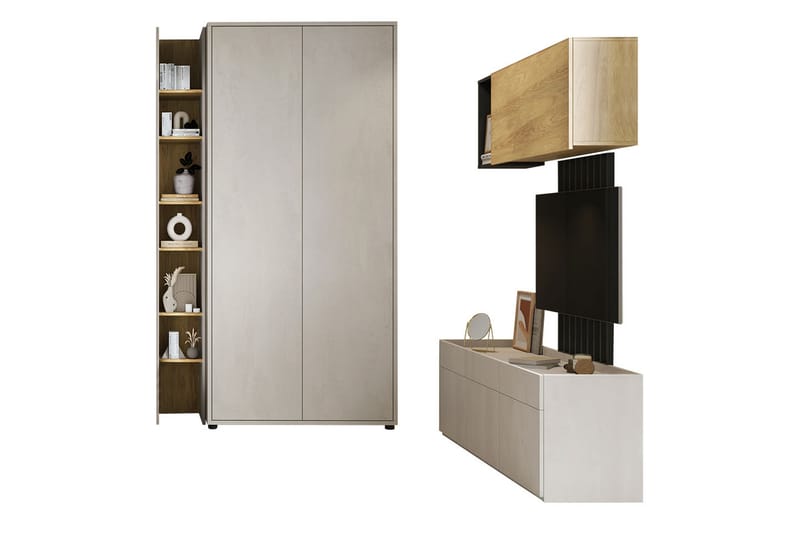 Besta Möbelset För Vardagsrum - Brun/Beige - Möbler - Möbelset - Möbelset för vardagsrum