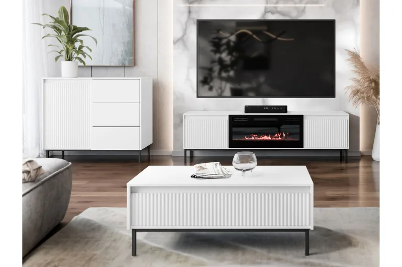 Bjurholm Möbelset För Vardagsrum - Svart - Möbler - Möbelset - Möbelset för vardagsrum